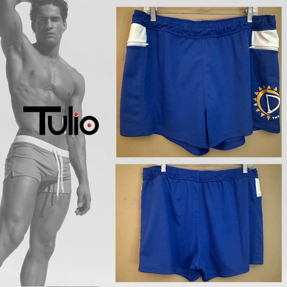 Tulio Stretch Shorts XXL 40-48" waist 3" inseam Gently worn 100% polyamide